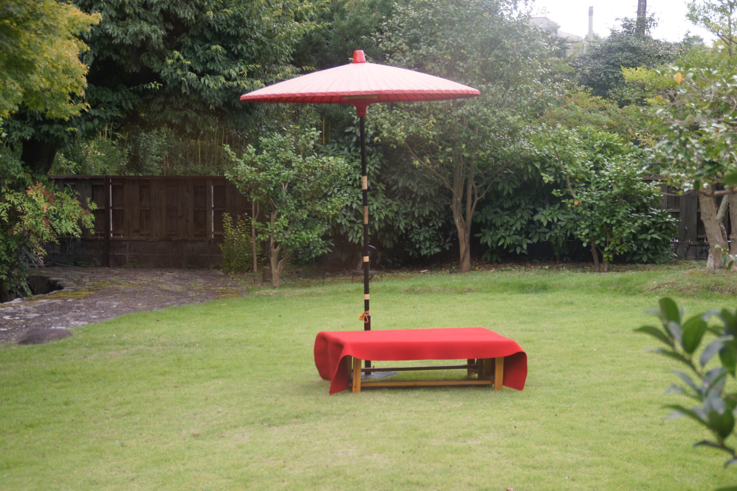 Jardin zen ete